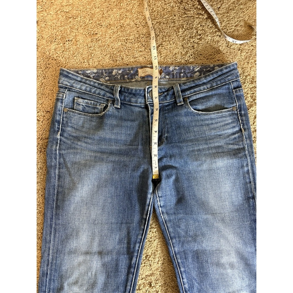 Paige Jeans Women's Size 29 Hollywood Hills‎ Bootcut Made in USA Blue Denim 90's - Picture 4 of 9